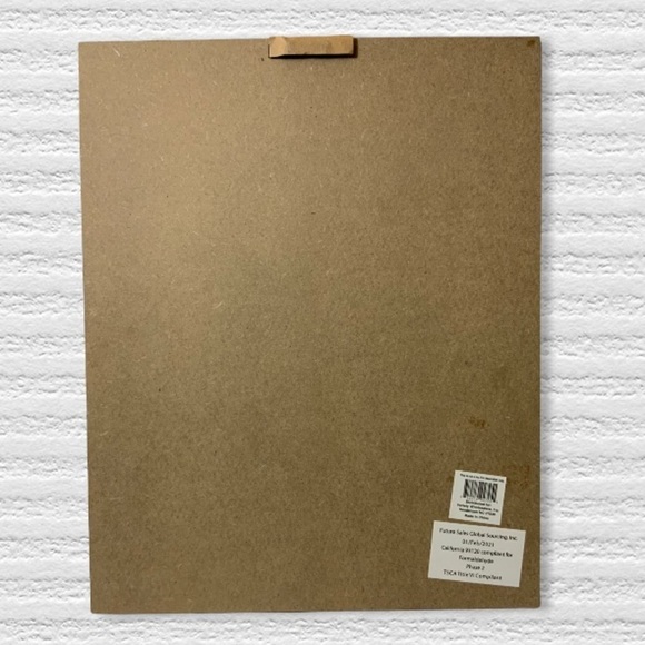 Wall Plaque Hanging Picture Bee Happy Phrase Blue - Picture 3 of 4